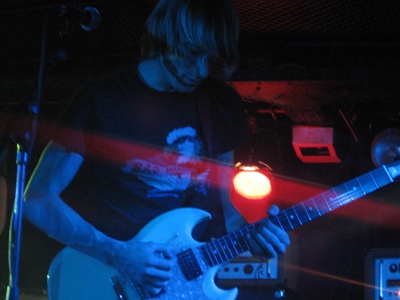 Yann (guitare), live au Batofar (5 avril 2006)