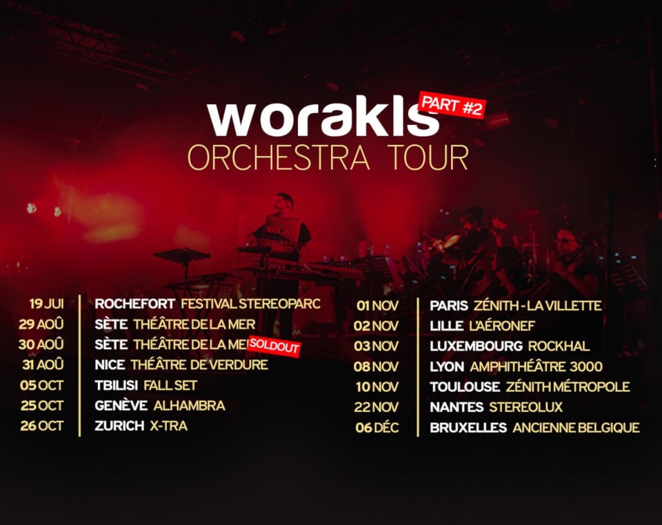 worakls orchestra tour dates