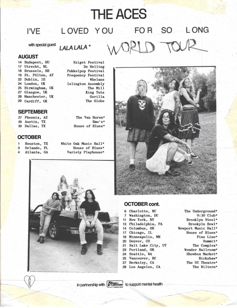 The Aces world tour